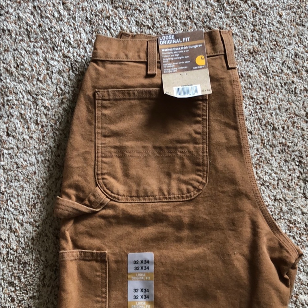 Carhartt Loose fit work dungaree pants 32x34